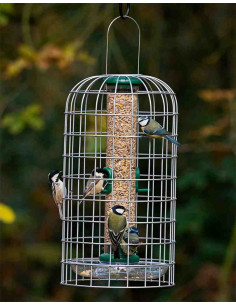 Comedero para pájaros exterior para observadores de pájaros de exterior y  jardín (gris) Afortunado Sencillez